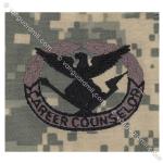 rmy Embroidered Badge on ACU Sew on: Career Counselor