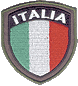 SCUDETTO ITALIA RICAMATO