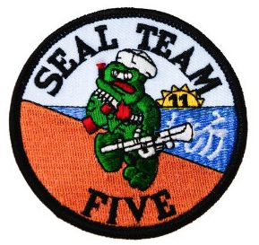 PATCH NEVY SEALS TEAM FIVE